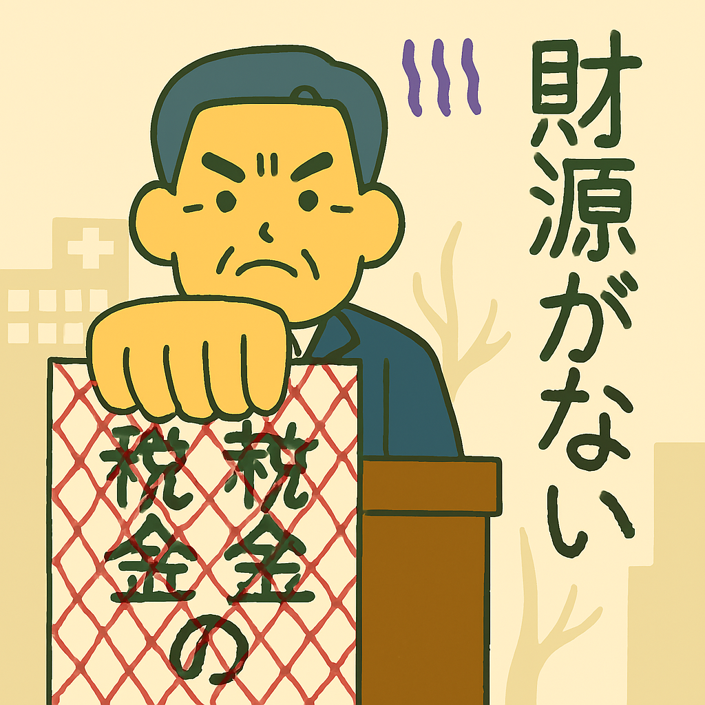 公金使途の透明無くして財源の話なし