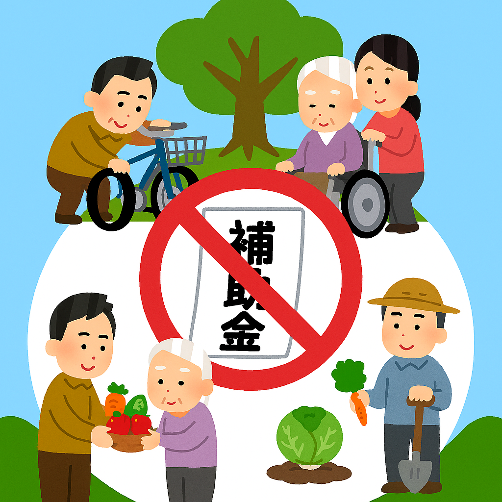 自助、共助、その後で公助